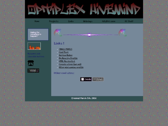 links screenshot