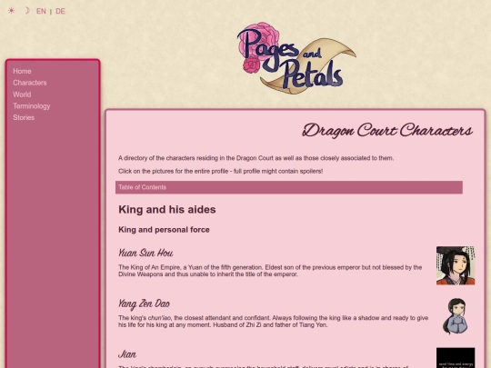 en/characters/dragon-chars screenshot