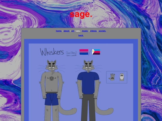 whiskers screenshot