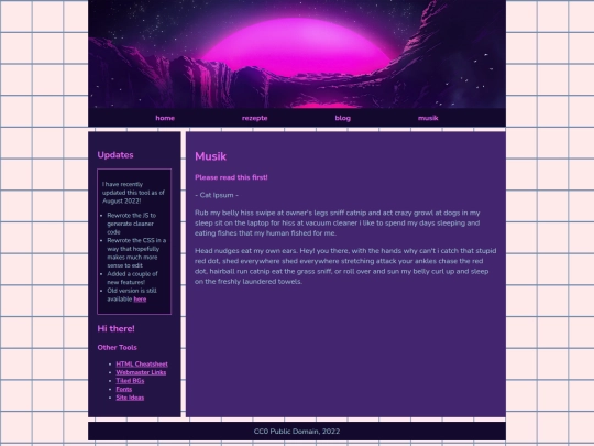 music screenshot