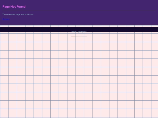 not_found screenshot