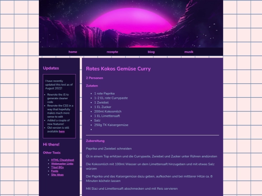 recipes/kokos-curry screenshot