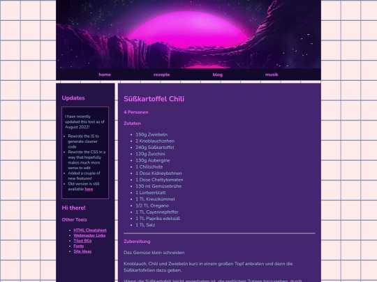 recipes/susskartoffel-chilli screenshot