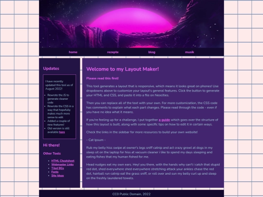 test screenshot