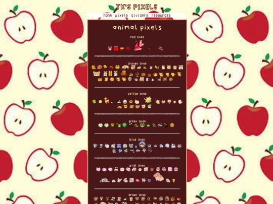 pixels/pixanimal screenshot