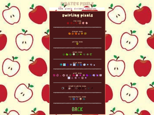 pixels/pixswirl screenshot