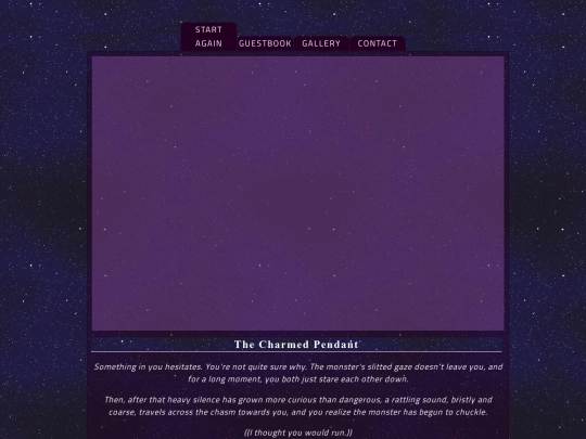 thecharmedpendant screenshot