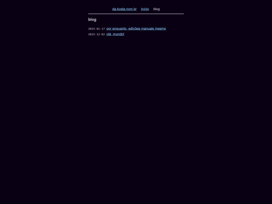 blog-pt-br screenshot