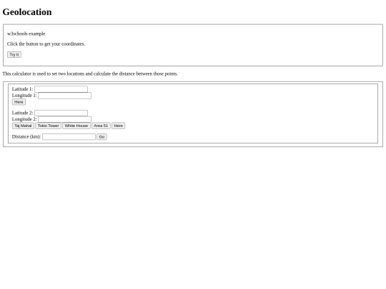 geolocation screenshot
