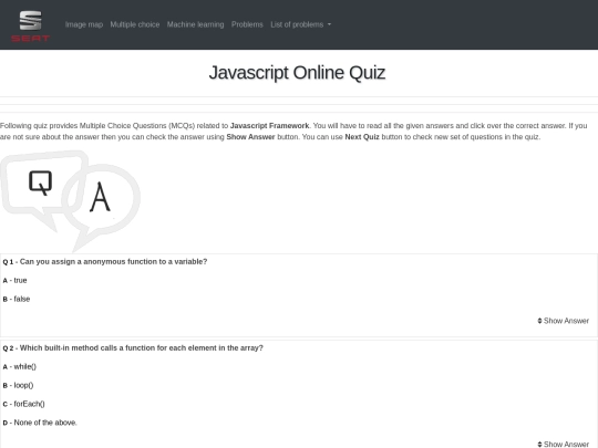 multiplechoice screenshot