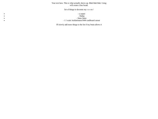 Decoration_list/list screenshot