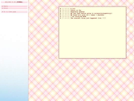 blog screenshot