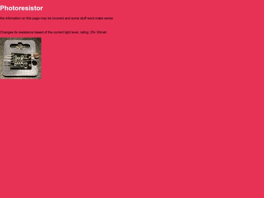 PartCards/Sensors/Photoresistor screenshot