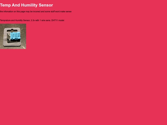 PartCards/Sensors/TempAndHumi screenshot