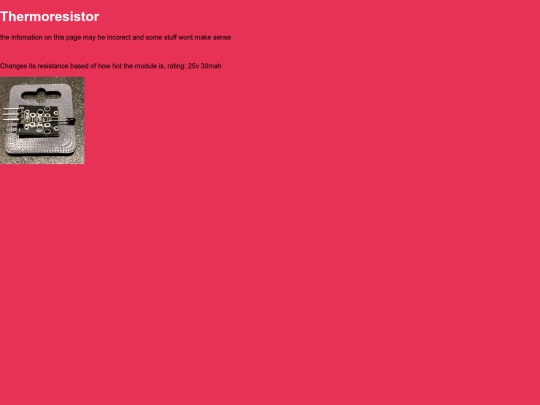 PartCards/Sensors/Thermoresistor screenshot