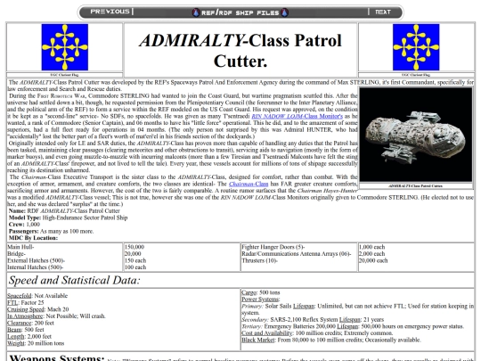 ADMIR screenshot