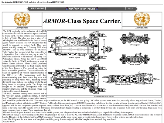 ARMOR-class screenshot