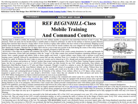 BEGINHILL-class screenshot