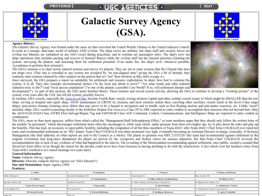 GSA screenshot