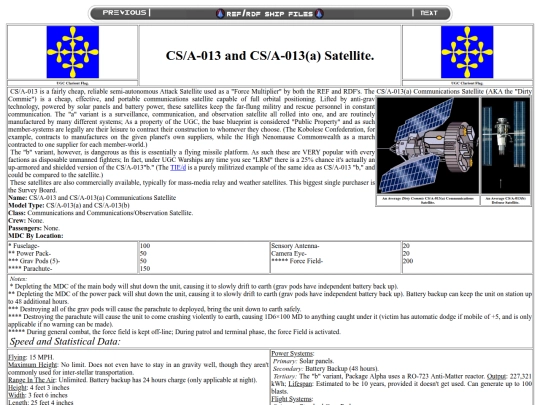 commsat screenshot