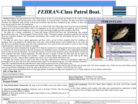 fehran-class screenshot