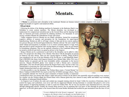 mentats screenshot