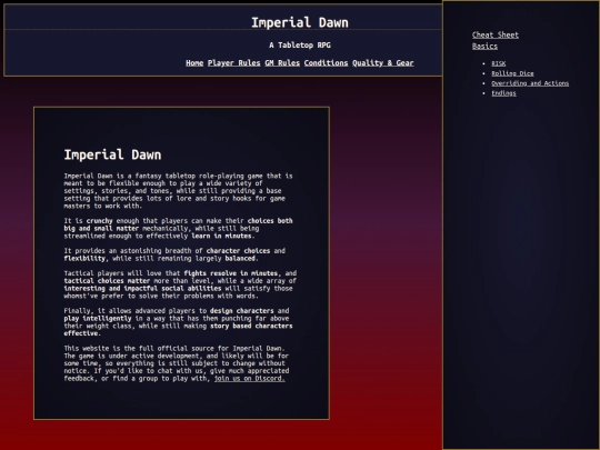 imperial_dawn/abilities screenshot