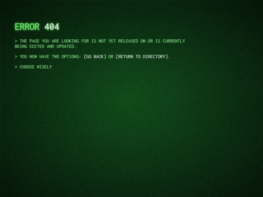 not_found screenshot