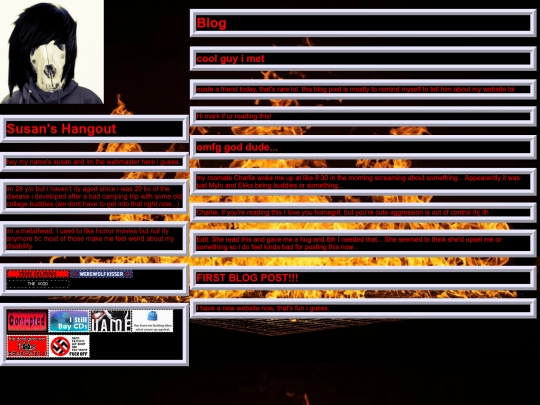 Characters/susanspage screenshot