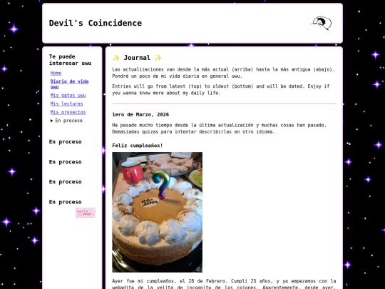 Diario screenshot