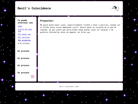 Proyectos screenshot