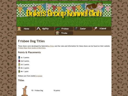 frisbee screenshot
