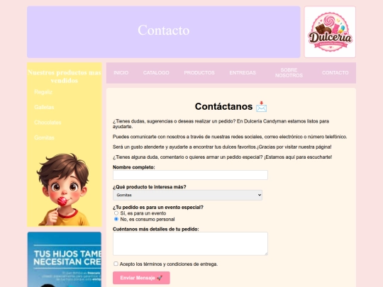 contacto screenshot