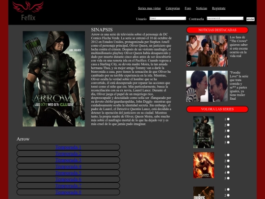 arrow screenshot