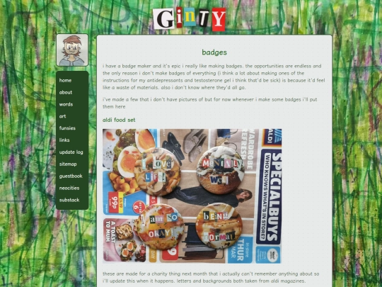 badges screenshot