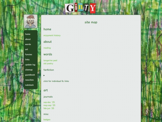 sitemap screenshot