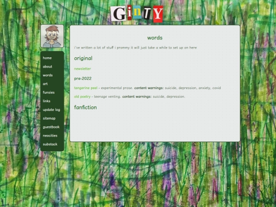 words screenshot