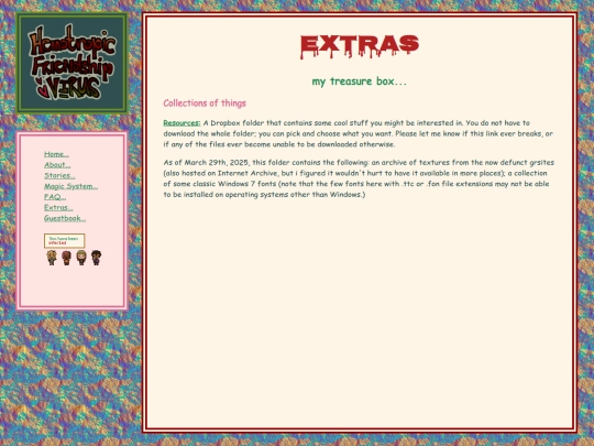 extras screenshot