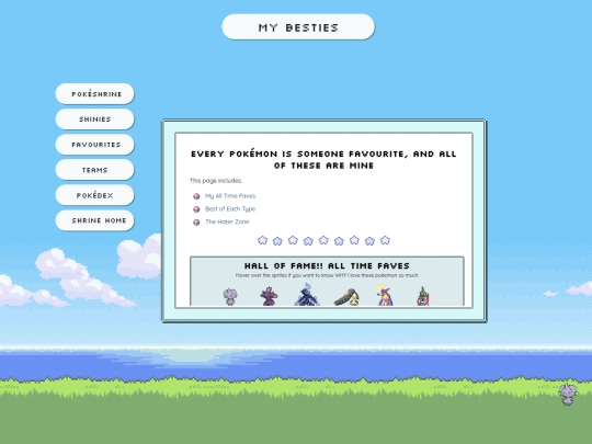 shrines/pokeshrine/faves screenshot