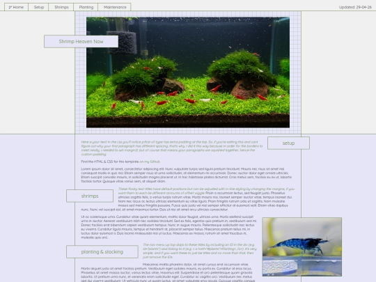 templates/shrimpheaven screenshot
