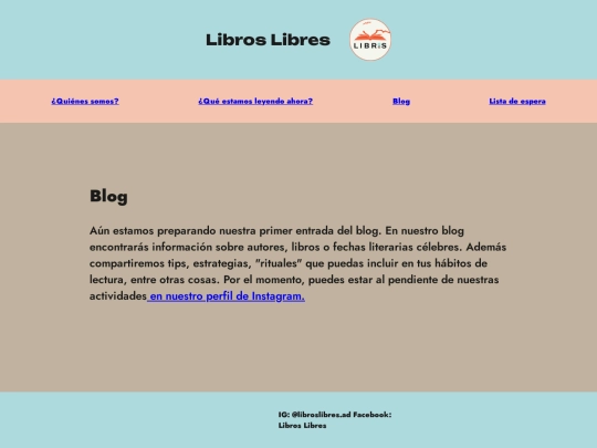 blog screenshot