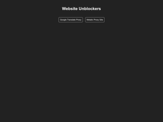 unblockers screenshot