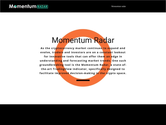 Momentum-Radar screenshot