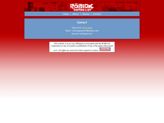 contact screenshot