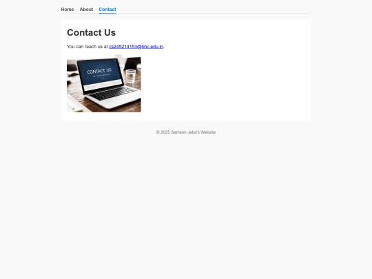 EX1/contact screenshot