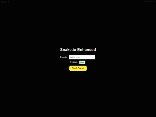 snake screenshot