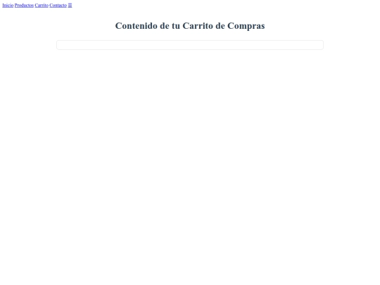 Carrito screenshot