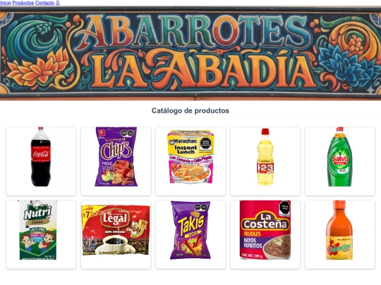 Productos screenshot