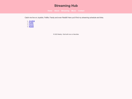 streaming screenshot
