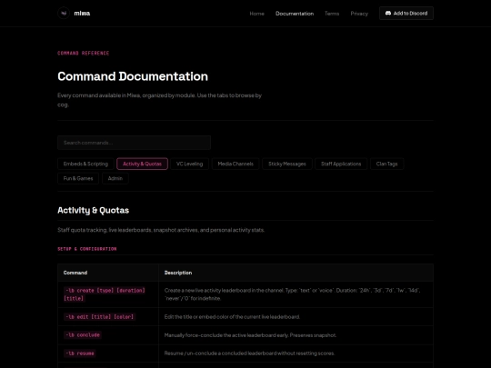 docs screenshot